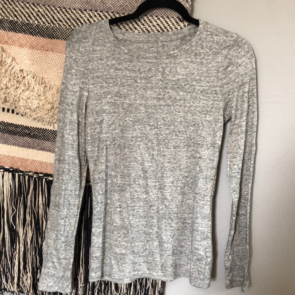 A New Day super soft long sleeve heather grey